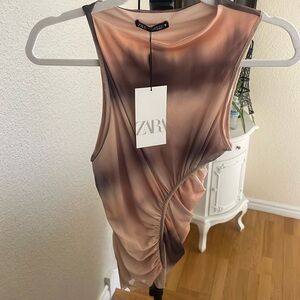 Zara Ombre Sleeveless Top